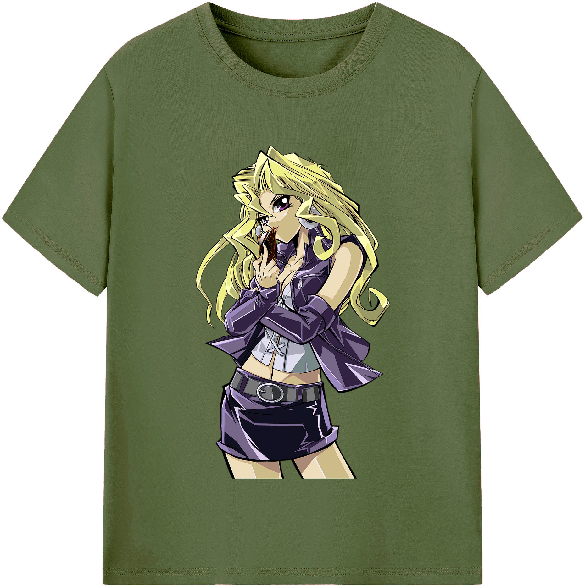 （画像用） 遊☆戯☆王 Yu-Gi-Oh! 綿100％半袖Tシャツ（フロントプリント）